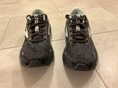 Women’s Brooks Adrenaline GTS 23-Black/Light Blue/Purple - 9 Medium - Image 1 of 4