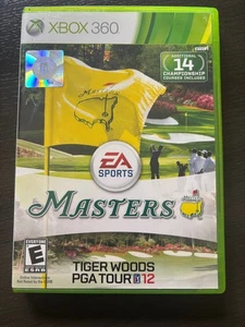 MICROSOFT XBOX 360 EA SPORTS TIGER WOODS PGA TOUR '12 MASTERS SIN MANUAL - Imagen 1 de 3