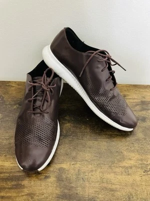 Cole Haan 2. Zapatos Oxford ZeroGrand Laser Wing granate oscuro/ciruela para mujer talla 8,5 Foto 1 de 4