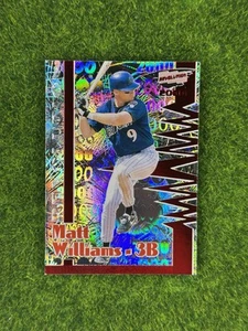 2000 Pacific Revolution Matt Williams Red /63 Diamondbacks HOF - Picture 1 of 2