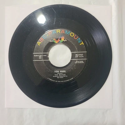 The Gayles ~ You Fool/ Shortnin' Bread Rock ~ABC Paramount 45 RPM  Record - Image 1 of 4