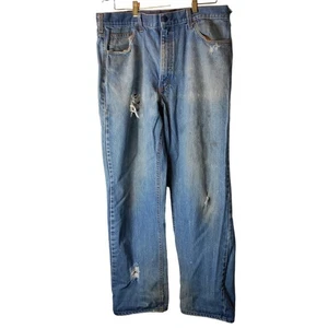 Carhartt Men's Fire Resistant (FR) Utility Denim Baggy Jeans in size 38x36 - Picture 1 of 11
