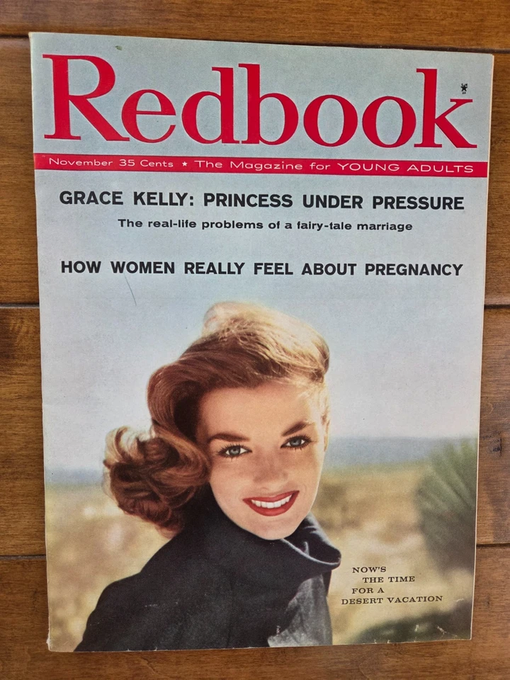 Redbook Magazine Vintage November 1958 (Grace Kelly - Princess Under Pressure) - Image 1 of 4