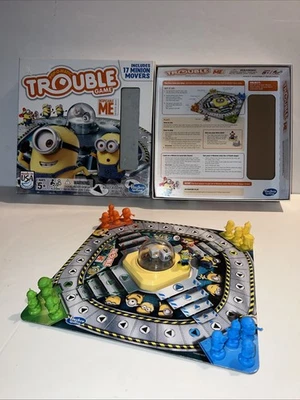 Minion Made Trouble Game Complete Hasbro 2020 Despicable Me Gru Pop O Matic - Image 1 of 4