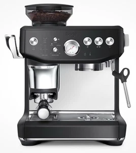 Sage The Barista Express Impress Kaffeevollautomat glänzend schwarz GEBRAUCHT - Bild 1 von 21