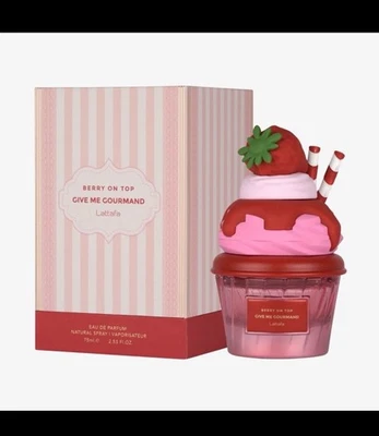 Lattafa Berry On Top Give Me Gourmand Collection - 75 ML Foto 1 de 2