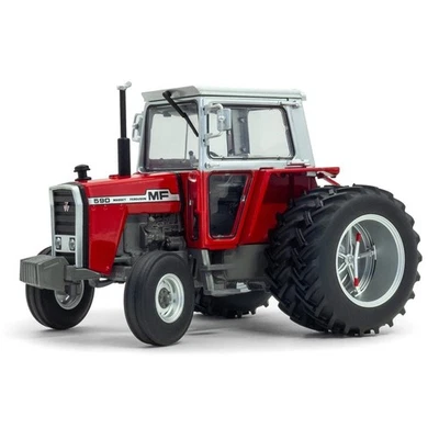 Universal Hobbies 1/32 Massey Ferguson 590 2WD Tractor w Rear Dual Wheels UH6768 - Image 1 of 4