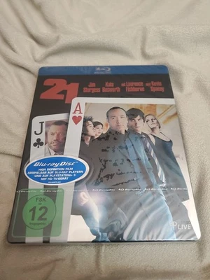 21 - Blu-ray Steelbook - German Import - Region Free - Kevin Spacey - New / OOP - image 1 of 2
