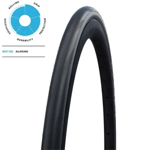 Schwalbe One Performance RaceGuard TLE 700x25c Black cycle bike tyre - Picture 1 of 2