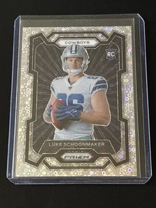 2023 Panini Prizm Rookie Variation No Huddle Luke Schoonmaker #312 (RC) Cowboys - Picture 1 of 2