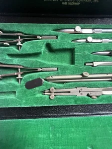 Charles Bruning Company Germania Set da Disegno Artigianale Non Completo - Foto 1 di 7