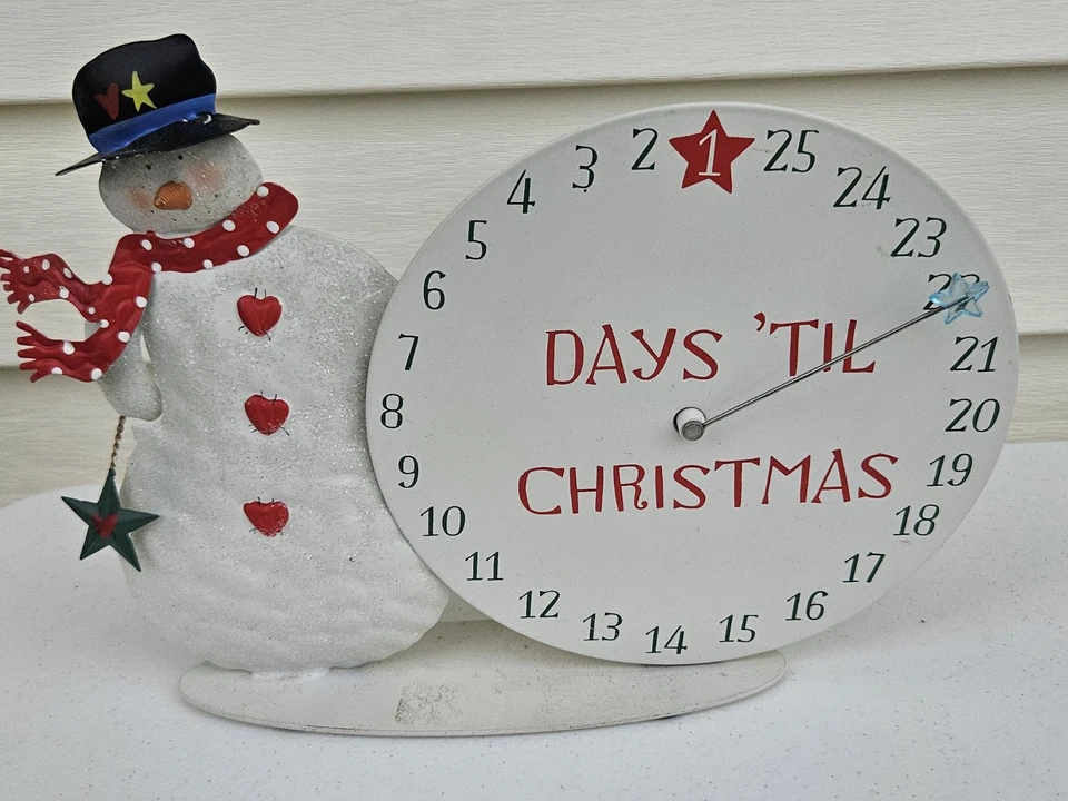 HALLMARK Musical Countdown to Christmas Snowman Advent Calendar Jingle Bells w - Image 1 of 4