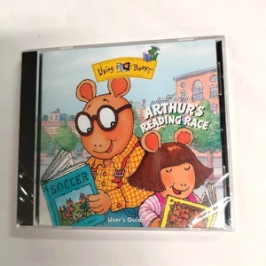Arthur’s Reading Race Windows CD-Rom 1996 Living Books PC Game New Sealed - Picture 1 of 5