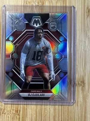 2023 Panini Mosaic BJ Ojulari True Rookie Silver Prizm RC #285 Cardinals - Image 1 of 2