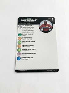 Duke Thomas # 011a 2019 HeroClix (Card Only) - Picture 1 of 2