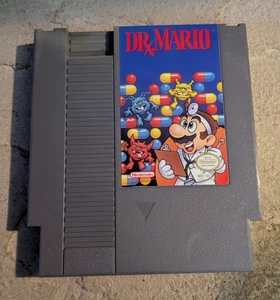 Dr. Mario (Nintendo Entertainment System, 1990) Authentic Game Cartridge Tested - Picture 1 of 4