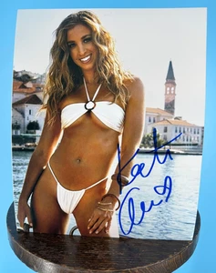 Foto promozionale illustrata sportiva firmata Katie Austin 8 x 10 come nuova - Foto 1 di 2