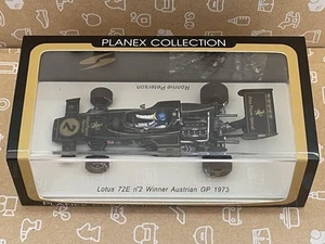 Planex Custom Spark 1/43 Lotus 72E Austrian Grand Prix Winner Mini Car - Picture 1 of 3