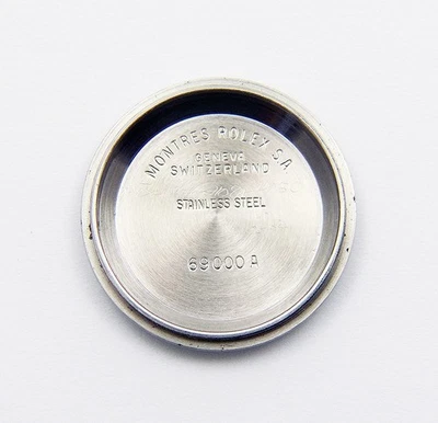 Genuine Rolex Ladies Datejust 69173 Stainless Steel Case Back Caseback 69000A - Image 1 of 4