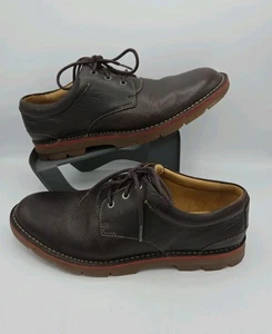 Herren Varick Free by Clarks Smart Schnürschuh UK 11 G braun klobige Sohle  - Bild 1 von 14