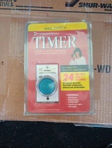 Intermatic Programmable Electronic Wall Switch Security Timer Model EJ341AC NEW - Picture 1 of 3