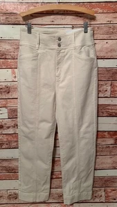 NEW Ann Taylor Women's Off-White Straight, Hi-Rise Pants. Size 6. - Picture 1 of 7