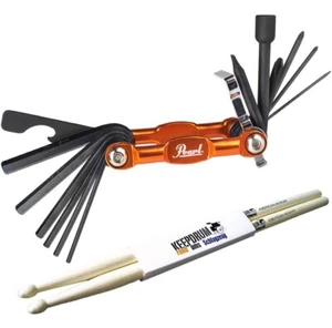 Pearl PTT13 Tool Herramienta Universal para Batería + Keepdrum Baquetas - Imagen 1 de 3