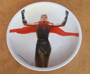 Piatto Ceramica MARCELLO DUDOVICH La Rinascente Promo limitata Autunno Inverno - Picture 1 of 3