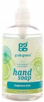 Liquid Hand Soap by GRAB GREEN, 12 oz 3 pack Fragrance Free