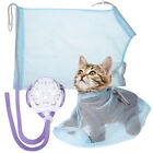  Cat Shower Bag Polyester Kitten Grooming Bathing Nail Clipping
