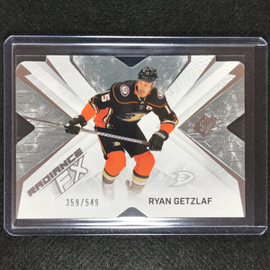 2022-23 SPx NHL RYAN GETZLAF Radiance FX Veteran Silver 359/549