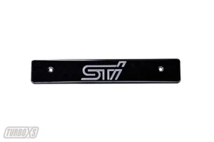 TURBO XS TXS License Plate Relocation | WS08-LPD-BLK-STI - Picture 1 of 2