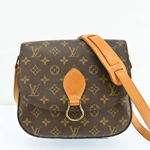 LOUIS VUITTON Saint Cloud GM Shoulder Bag Monogram Brown LV B1679RR704 - Picture 1 of 23