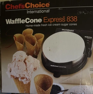 Chef’s Choice Waffle Cone Maker Express 838 - Picture 1 of 3