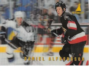 1996-97 McDonald's Pinnacle 3D #9 Daniel Alfredsson - Picture 1 of 2