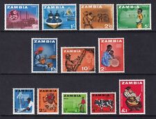 ZAMBIA 1964 Wybór obrazów MNH/**