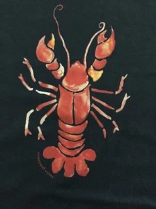 NWT Vineyard Vines M 10/12 Or L 12/14 Navy Blue L/S Lobster Tee - Picture 1 of 3
