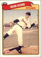 1989 Swell Baseball Greats #114 Herb Score