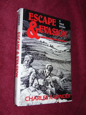 1992 1st HB/DJ BOOK: "ESCAPE & EVASION" BY CHARLES R. WINDER; KOREAN WAR - Image 1 of 4