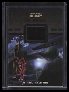 2013 Topps Star Wars Jedi Legacy Film Cels fr14 Luke Skywalker Yoda Flm Cel - Bild 1 von 2