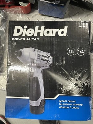 DieHard 1/4" Impact Driver with Quick Release Adapter, 12V - Image 1 of 2