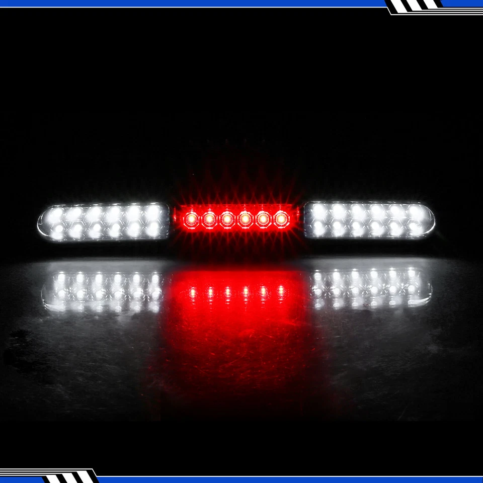 1997-2003 Ford F150 Truck Full LED Smoke 3rd Brake High Mount Lamp Cargo Light - Image 1 of 4