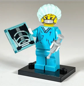 LEGO Surgeon Doctor Minifigure from Series 6 Figures col091 col06-11 j2 - Picture 1 of 5