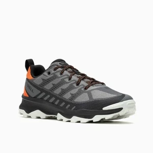 NIB MEN'S MERRELL J036987 SPEED ECO CHARCOAL/TANGERIN HIKING SHOE SNEAKERS $110 - Picture 1 of 6