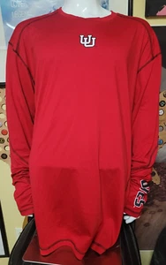 University of Utah Utes Long Sleeve Performance T Shirt 3XL XXXL Colosseum Nice - Picture 1 of 5