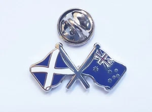 Insignia de pasador de metal de Escocia y Australia T179 - Imagen 1 de 1