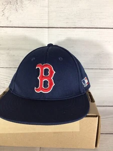 Boston Redsox Youth New Era Flat Bill M/L Fitted Hat - Picture 1 of 8