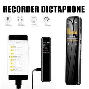 32GB Bluetooth Phone Call Record Activat Voice Recorder Dictaphone Mp3 Player US - Picture 1 of 11