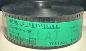 35MM Movie Trailer - Arthur and the Invisible (2006) - Flat - Trailer #1 - Picture 1 of 6
