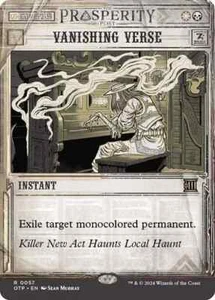 Vanishing Verse Outlaws of Thunder Junction: Breaking News MTG Magic NM - Picture 1 of 1